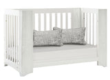 Cocoon Evoluer 4in1 Cotbed + Change Area Dresser, White / Grey