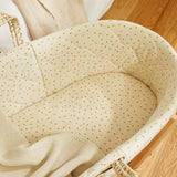 Little Green Sheep Organic Moses Basket Fitted Sheet