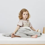 Little Green Sheep Organic Knitted Fleece Baby Blanket