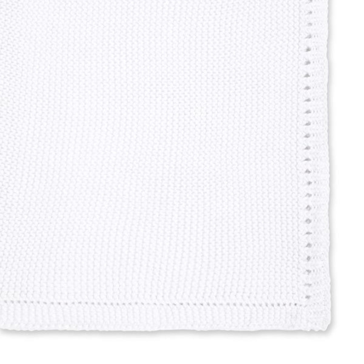 Little Green Sheep Organic Knitted Cellular Baby Blanket