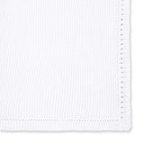 Little Green Sheep Organic Knitted Cellular Baby Blanket