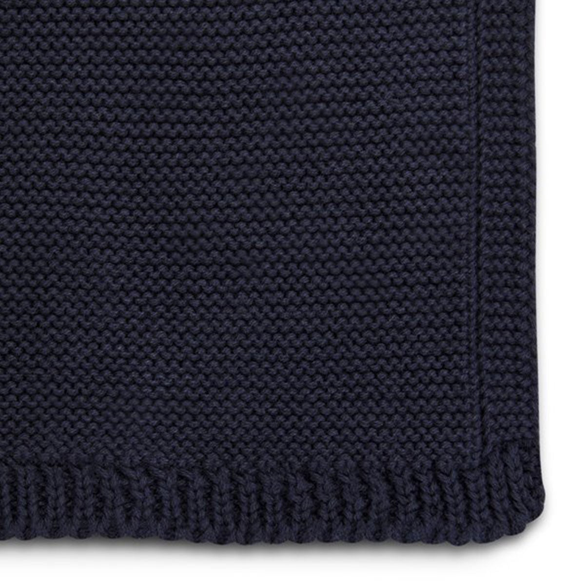 Little Green Sheep Organic Knitted Cellular Baby Blanket