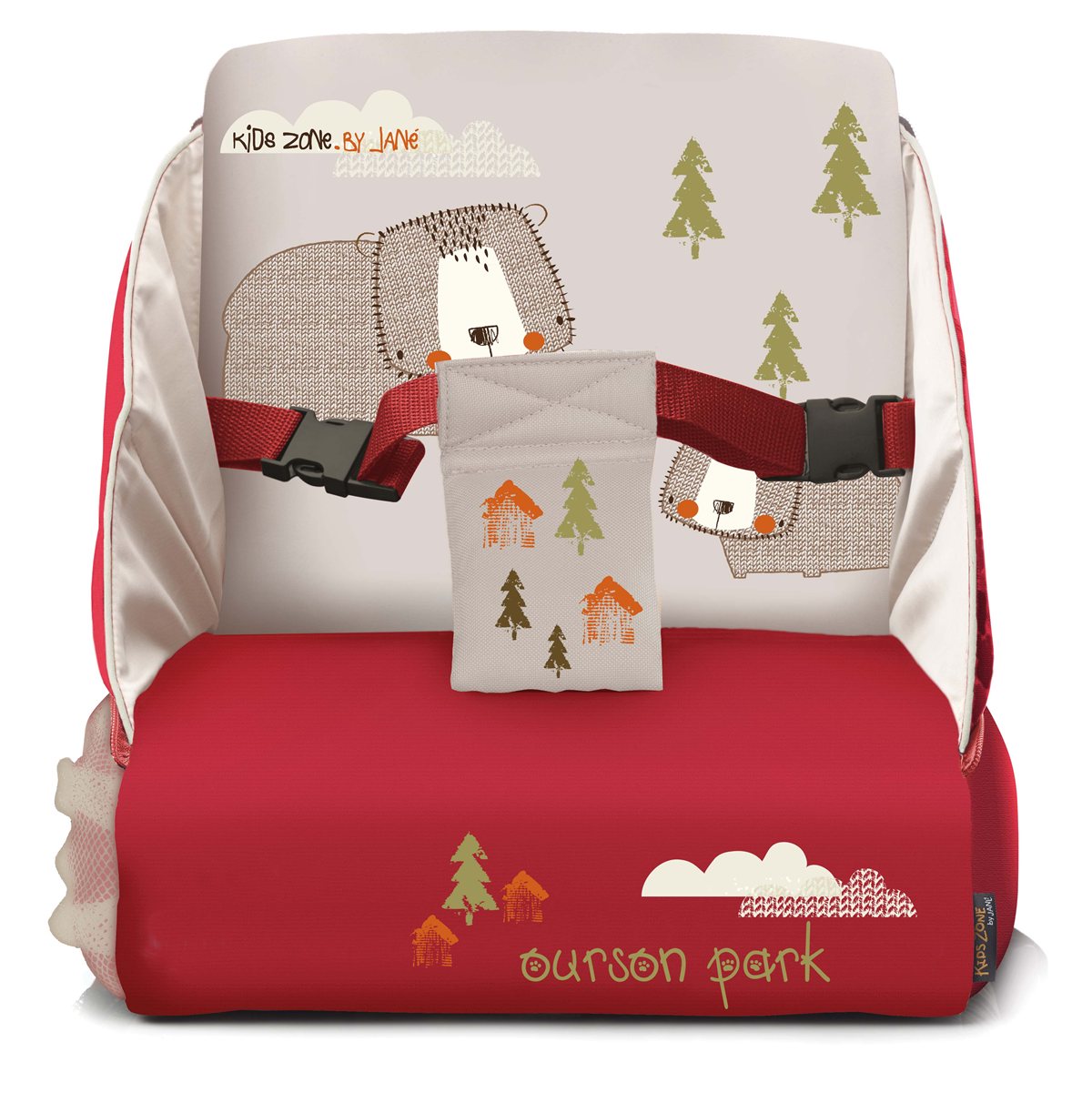 2in1 Highchair Booster Feeding Seat & Nappy Bag