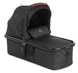 Jane Trider + Micro Pro Carrycot 3in1 Pram, Cold Black