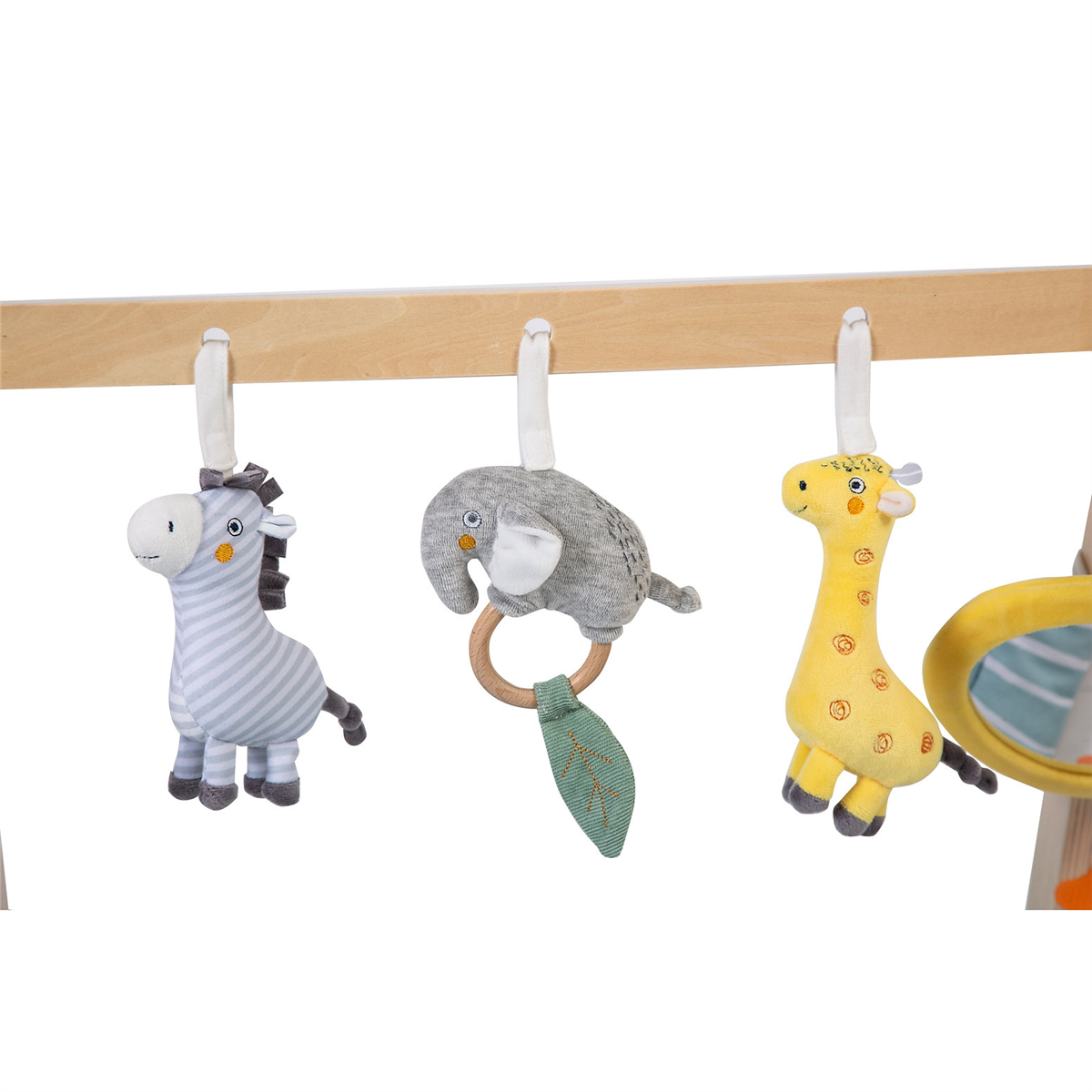Red Kite Wooden Activity Arch with Play Mat & Activity Toys