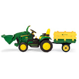 Peg Perego John Deere Ground Loader 12 Volt + Stake-Side Trailer