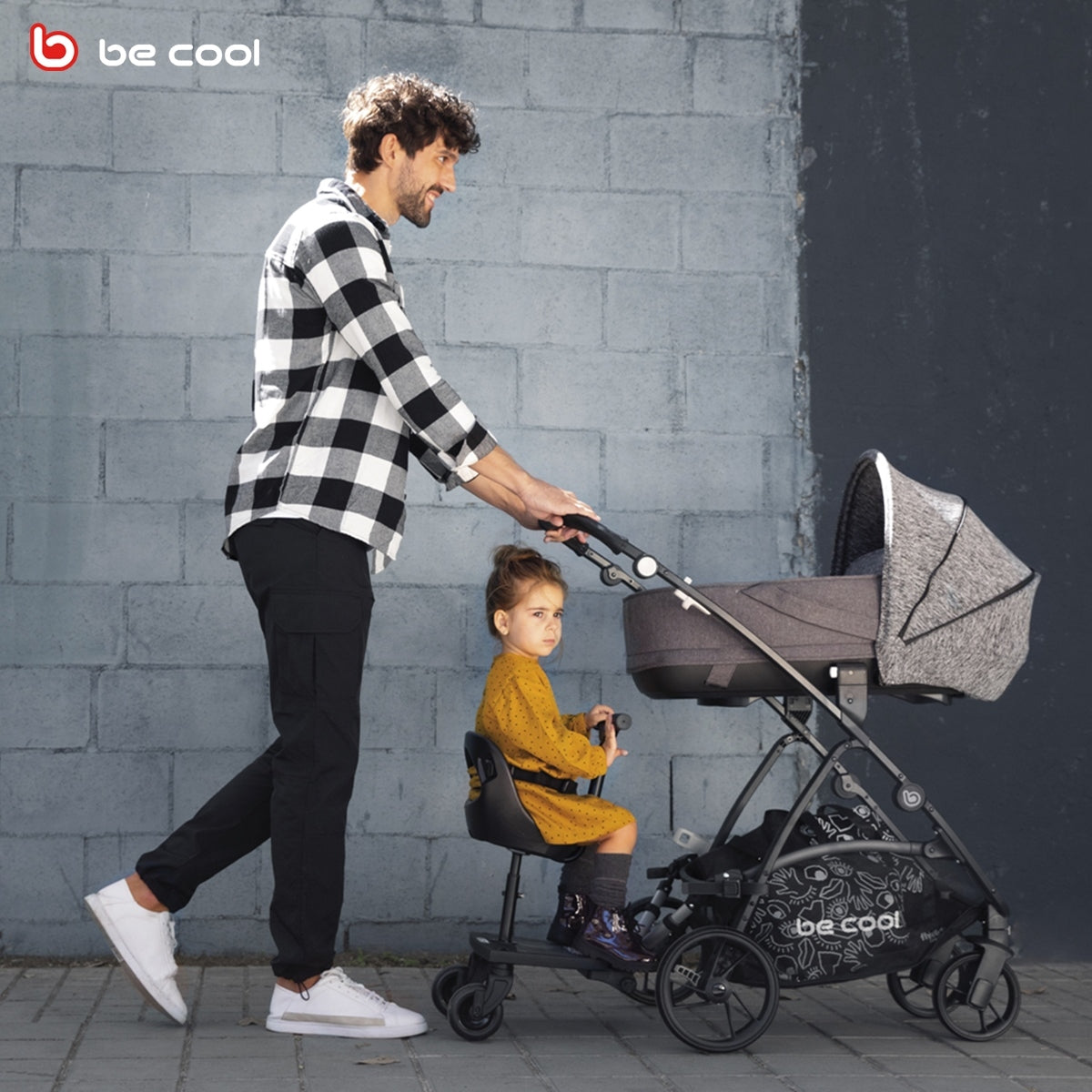 Be Cool Skate + Seat, Universal Rider Buggy Platform