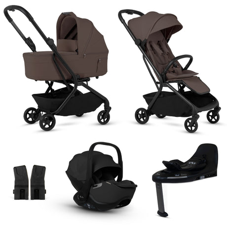 Silver Cross Nia Compact Travel System with Glide 360 Car Seat & Base
