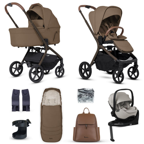 Silver Cross Breez Ultimate 360 Travel System Bundle