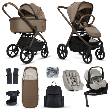 Silver Cross Cove Ultimate 360 Family Car Seat Bundle