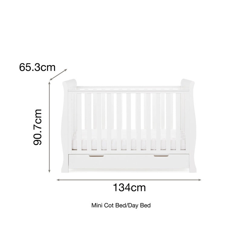 OBaby Stamford Mini Cot Bed