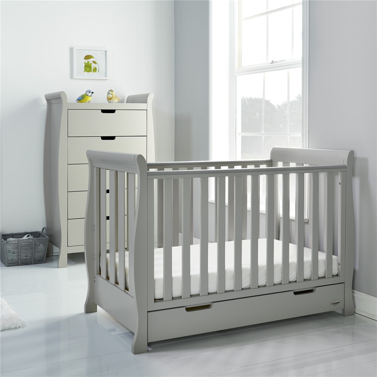 OBaby Stamford Mini Cot Bed