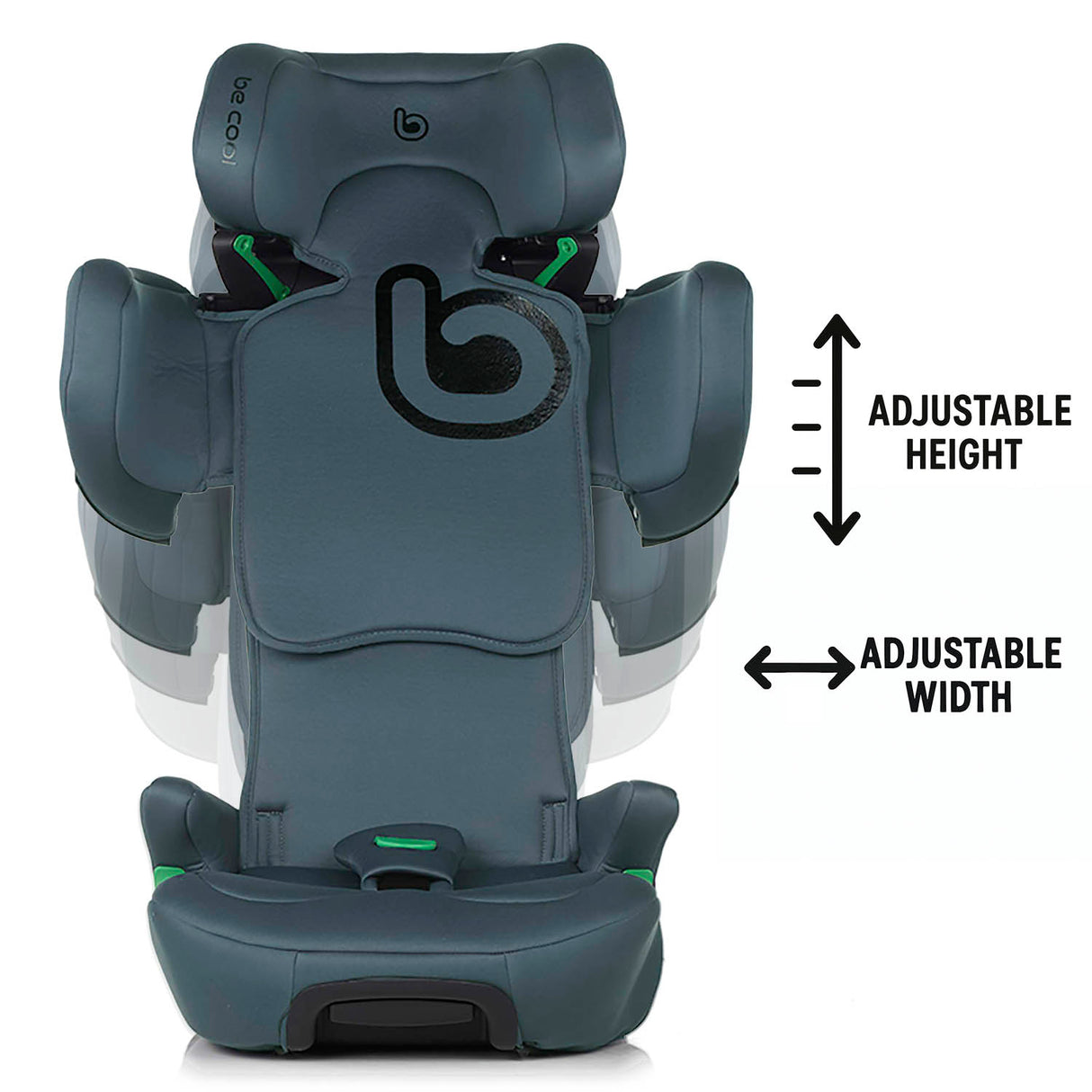 Be Cool Foldy i-Size Car Seat 100-150cm, 3.5-12 years