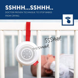 ZAZU Suzy Portable Baby Soother with White Noise & Cry Sensor