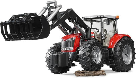 Bruder Massey Ferfuson 7624 With Frontloader, Scale 1:16