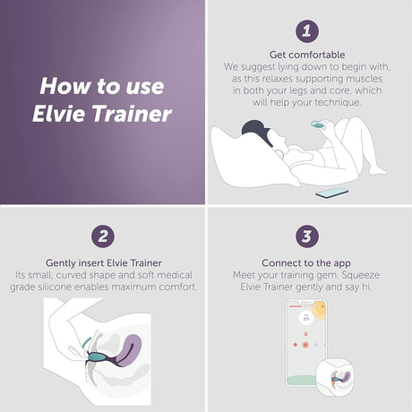 Elvie Trainer Smart Kegel Pelvic Floor Exerciser