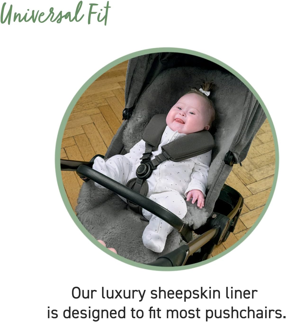 Mamas & Papas Luxury Sheepskin Pushchair Liner