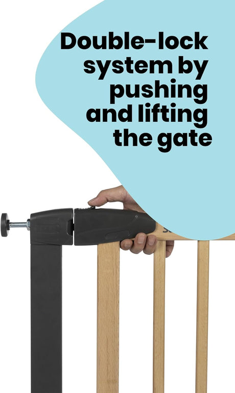 Safety 1st Simply Close Wood and Metal Safety Gate