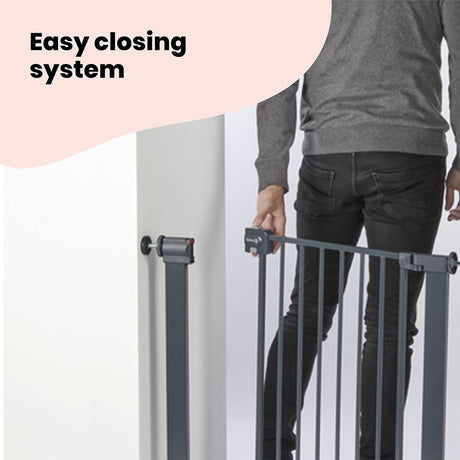 Safety 1st SecureTech Easy Close Metal Pressure Safety Gate (73-80cm)