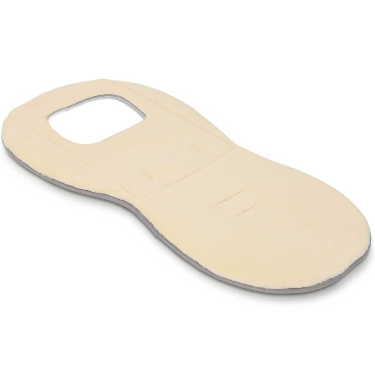 Oyster Reversible Fur Pushchair Seat Liner