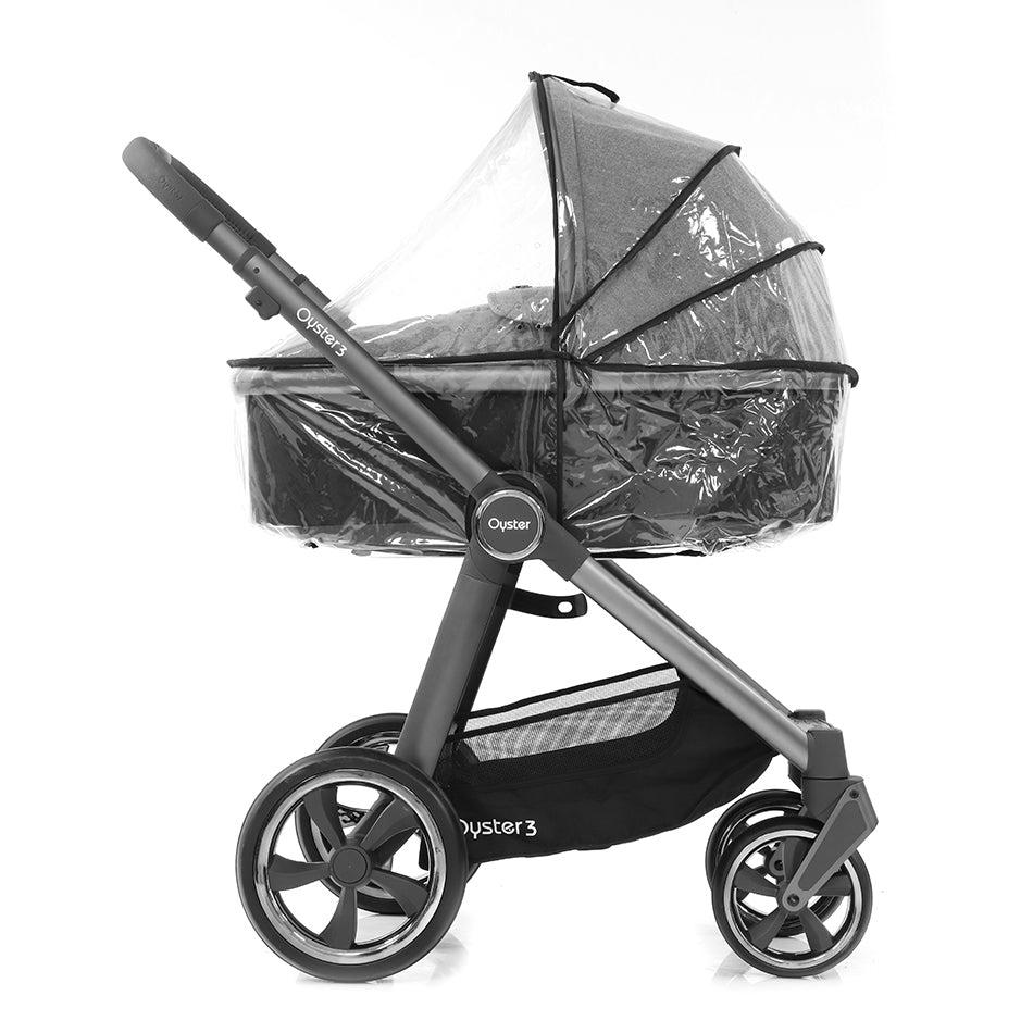 BabyStyle Oyster 3 Essential Cabriofix i-Size Bundle, Caviar