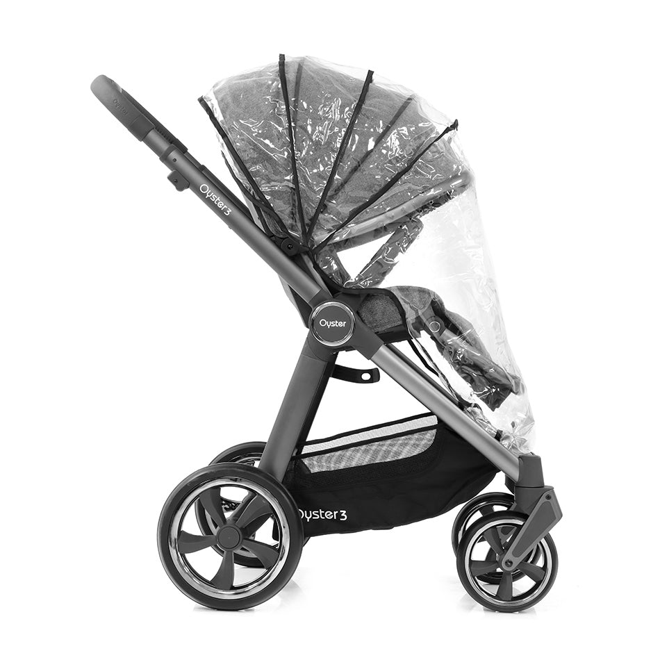 BabyStyle Oyster 3 Essential Cabriofix i-Size Bundle, Caviar