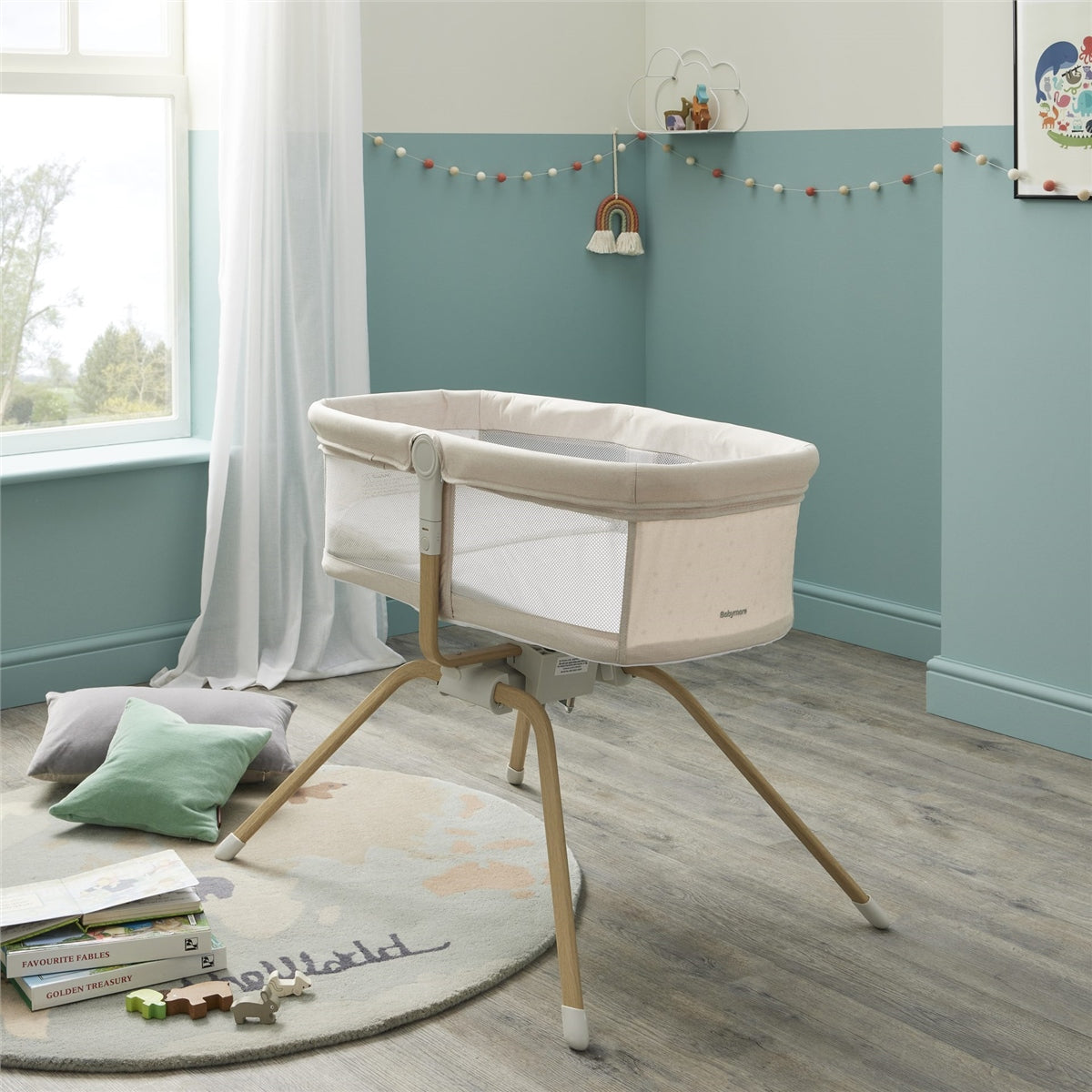 Babymore Air Motion Gliding Crib