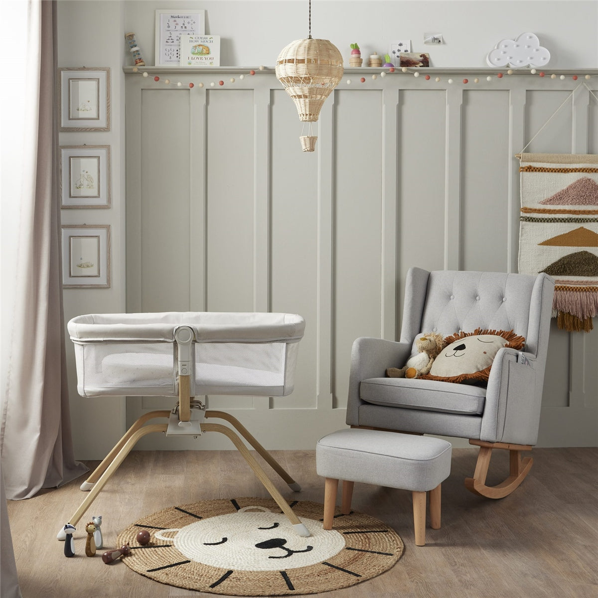 Babymore Air Motion Gliding Crib