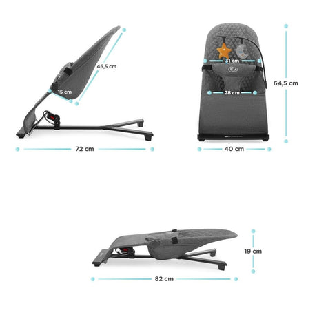Kinderkraft Mimi Bouncer with toy bar