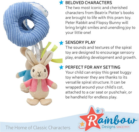 Rainbow Designs Peter Rabbit Activity Spiral