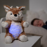 Cloud B LoveLight Buddies Finley the Fawn Night Light with Warm Glow & Portable Lantern