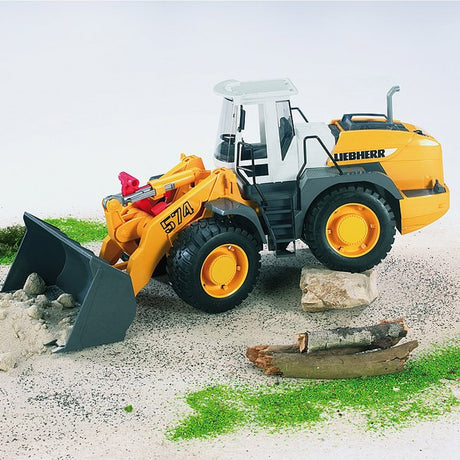 Bruder Liebherr Articulated Toy Road Loader L574