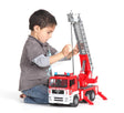 Bruder MAN Fire Engine Toy Truck with Water Pump, Lights and Sound Module