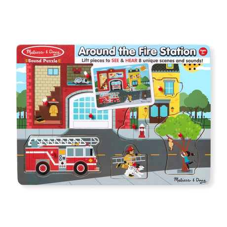 Melissa & Doug Fire Engine Sound Puzzle