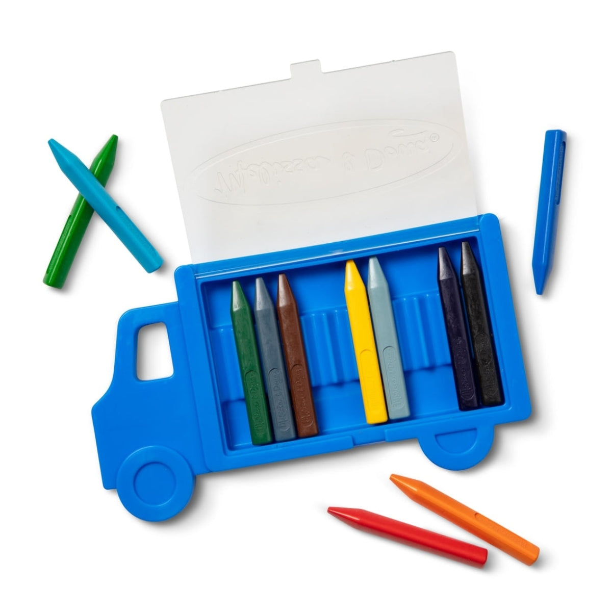 Melissa & Doug Truck Crayon Set