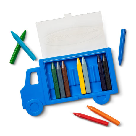 Melissa & Doug Truck Crayon Set