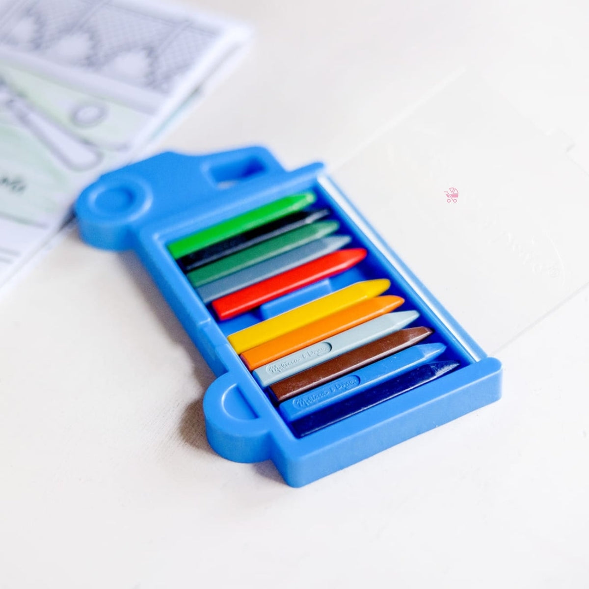 Melissa & Doug Truck Crayon Set
