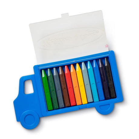 Melissa & Doug Truck Crayon Set