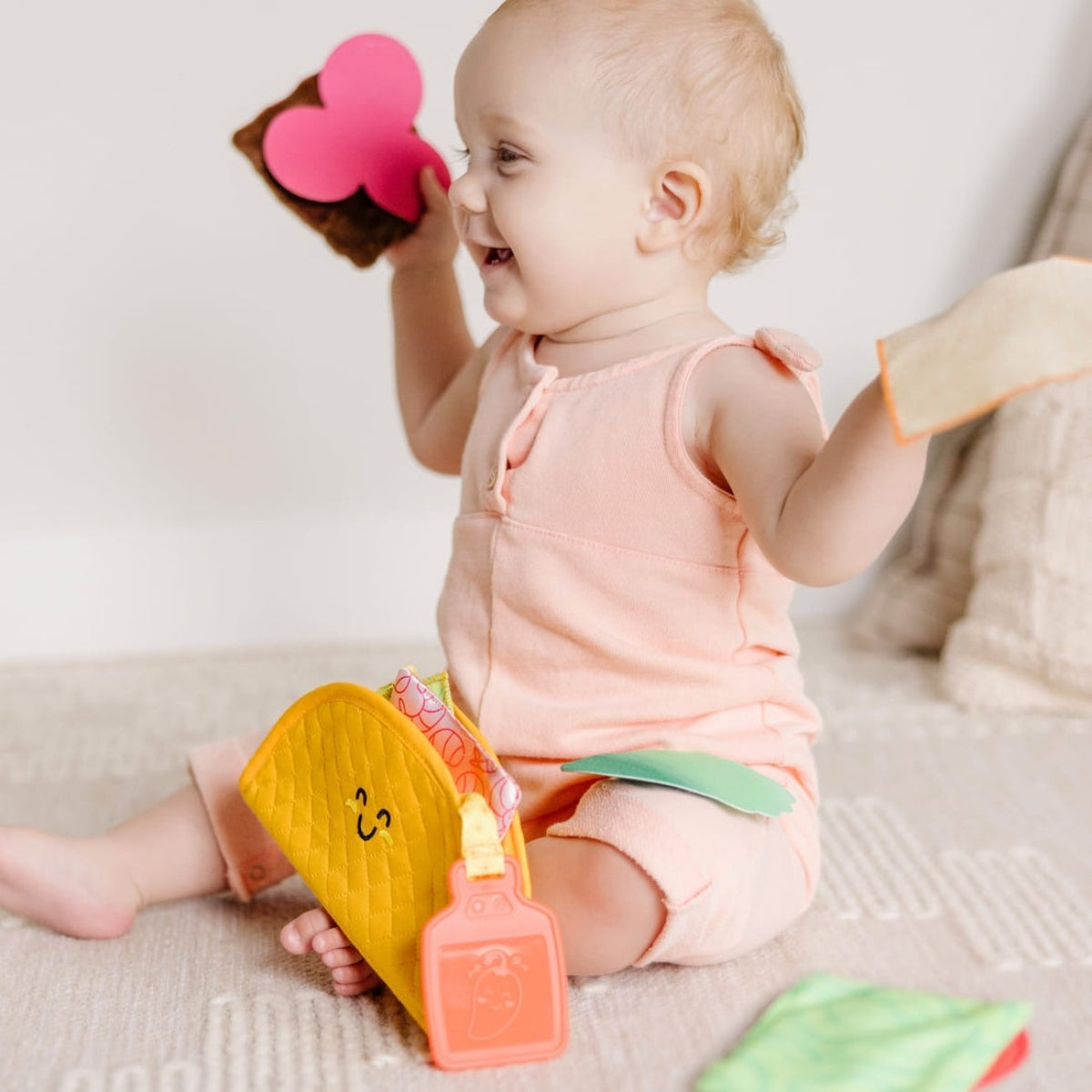 Melissa & Doug Touch & Feel Taco Soft Toy