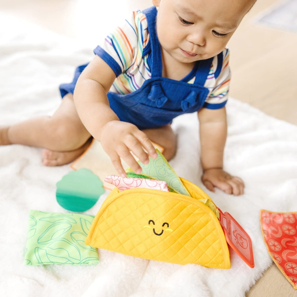 Melissa & Doug Touch & Feel Taco Soft Toy