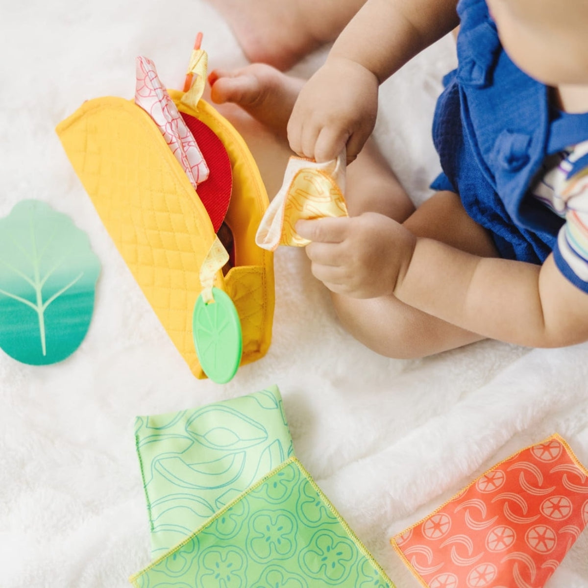 Melissa & Doug Touch & Feel Taco Soft Toy