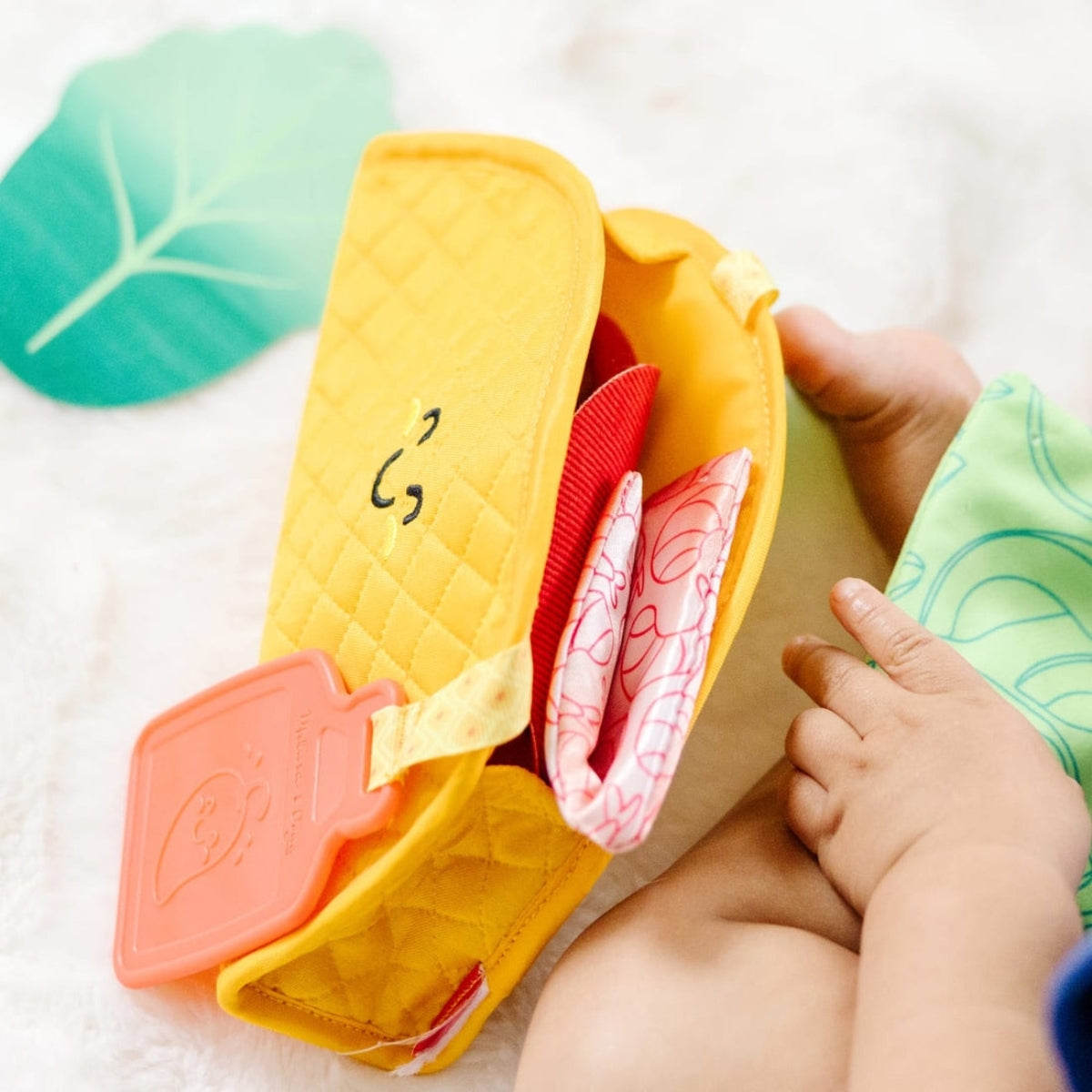 Melissa & Doug Touch & Feel Taco Soft Toy