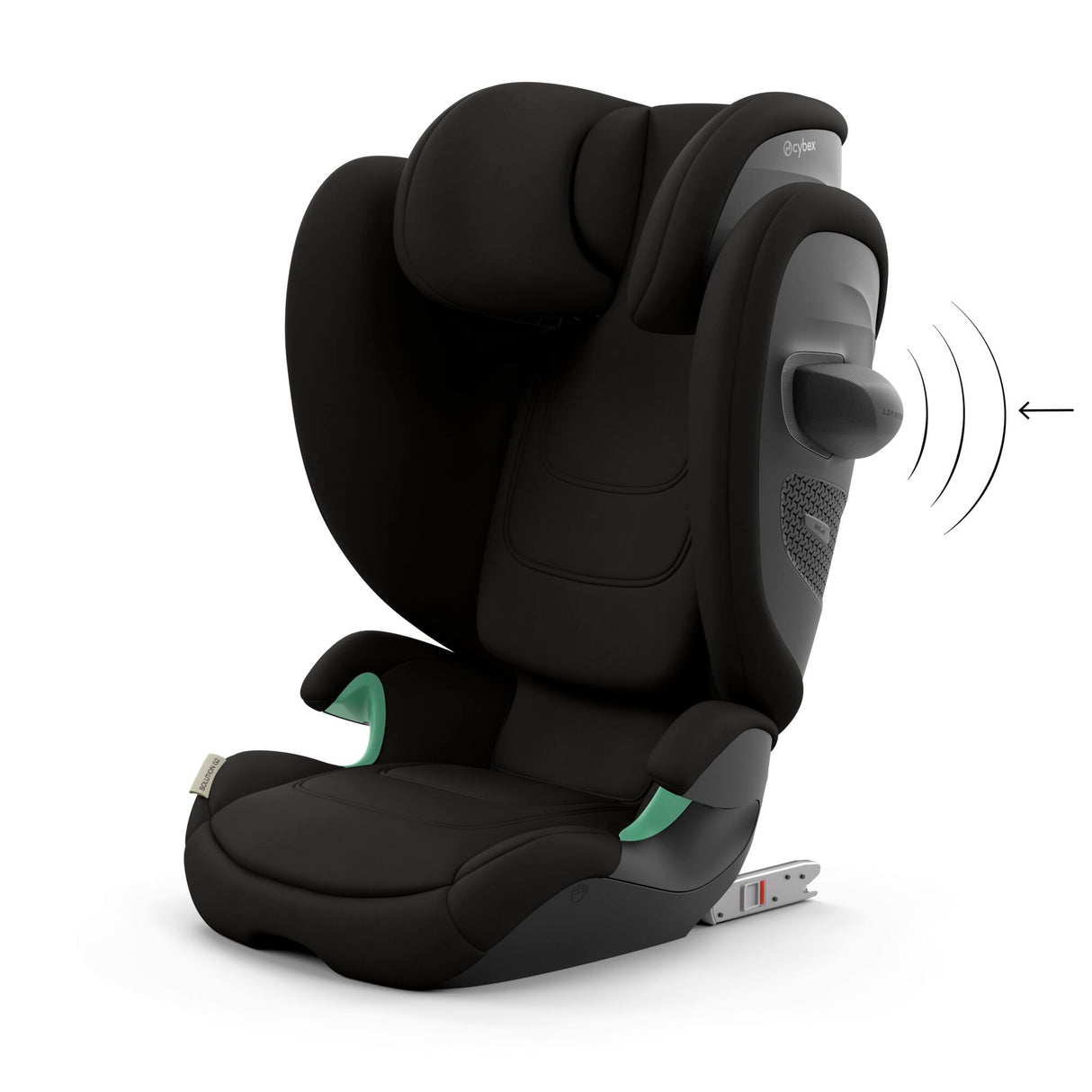 Cybex Solution G2 Foldable Car Seat, Magic Black