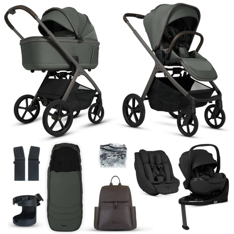 Silver Cross Cove Ultimate 360 Family Car Seat Bundle