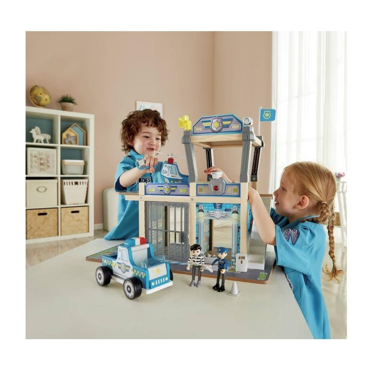Hape Metro Police Dept Playset