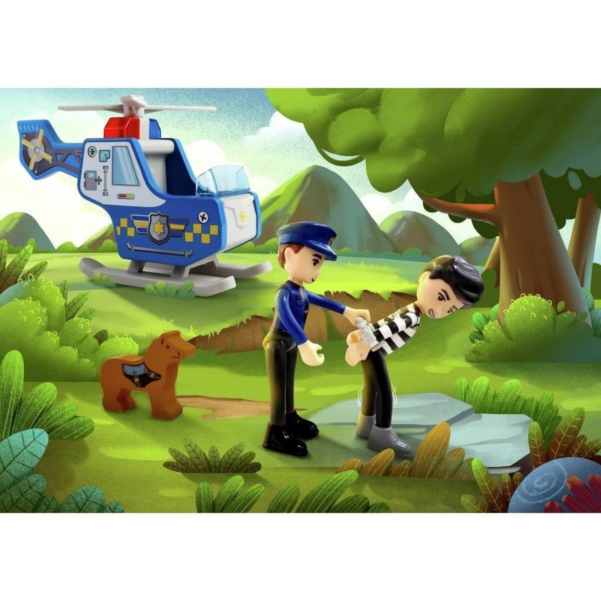Hape Metro Police Dept Playset