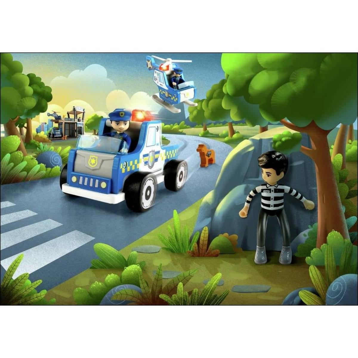 Hape Metro Police Dept Playset