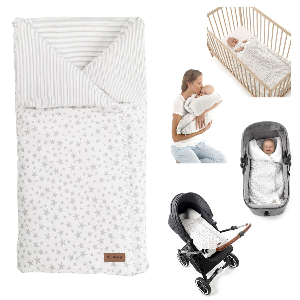 Mims 4-in-1 Cot Blanket Shawl – Versatile Comfort for Your Baby