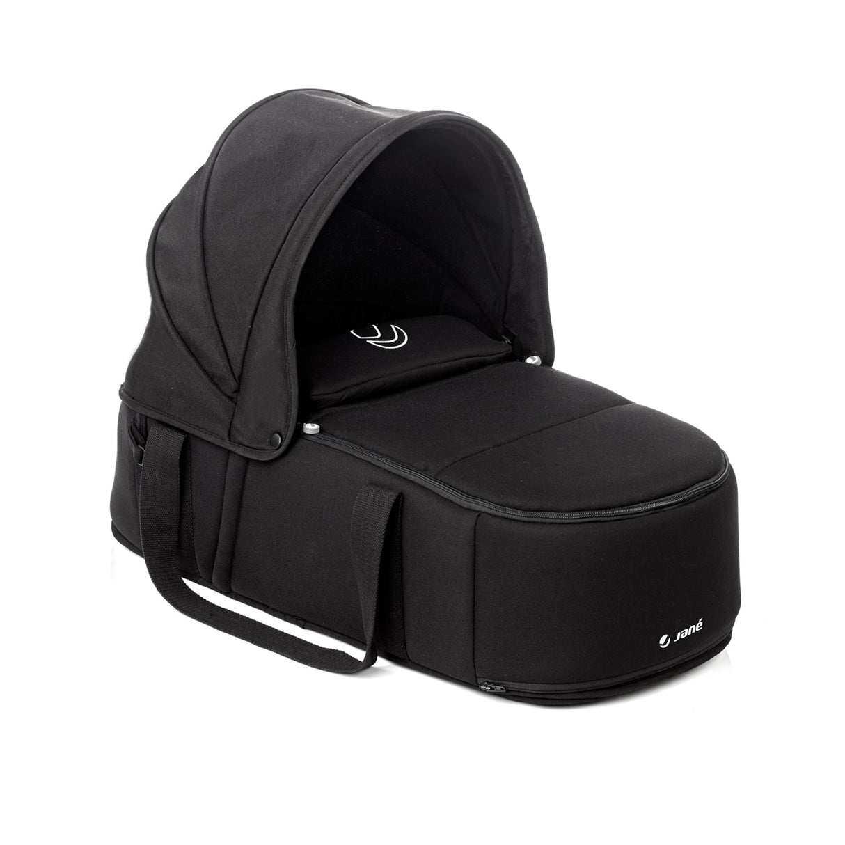 Twinside Twin Stroller + 1 Smart Carrycot, Coal