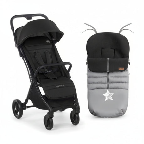 Be Cool Quick Fold Luxe Compact Fold Stroller & Footmuff / Liner 0-22kg, 0-4 years